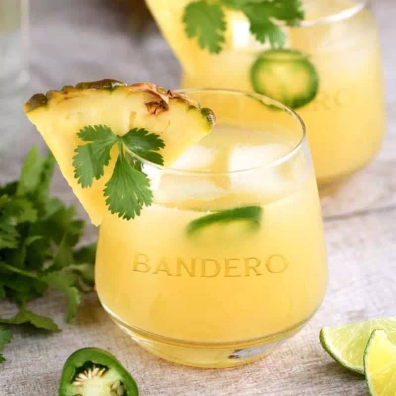 Banero Recipes Bandero Pineapple Jalapeno Margarita